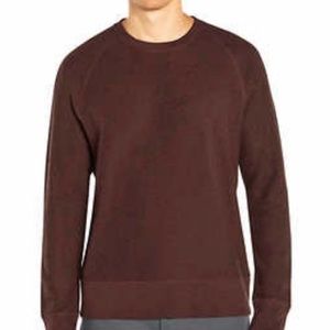 Banana Republic Men’s waffle crew neck pullover sweatshirt